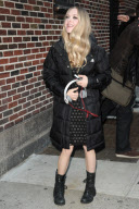 Amanda Seyfried At The Late Show With David Letterman