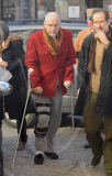 NO FRANCE, NO PORTUGAL, NO SPAIN, NO POLAND John Malkovich nursing his broken leg