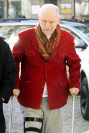 NO FRANCE, NO PORTUGAL, NO SPAIN, NO POLAND John Malkovich nursing his broken leg