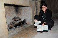 *EXCLUSIVE* Charlie Sheen burns his Alcoholics Anonymous book!