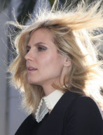 Heidi Klum photoshoot on Rodeo Drive, Beverly Hills, Los Angeles, America - 01 Apr 2009