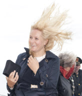 Crown Prince Haakon and Crown Princess Mette-Marit Visiting the Island of Utsira, as Part of Their Annual County Visit to the Different Regions of Norway - 01 Sep 2009