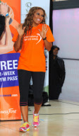 'International Fitness Week' Launched by Melanie Brown at Old Spitalfields Market, London, United Kingdom