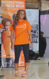 'International Fitness Week' Launched by Melanie Brown at Old Spitalfields Market, London, United Kingdom