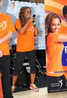 'International Fitness Week' Launched by Melanie Brown at Old Spitalfields Market, London, United Kingdom