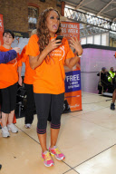 'International Fitness Week' Launched by Melanie Brown at Old Spitalfields Market, London, United Kingdom
