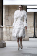 Alexander McQueen Runway during the Paris Fashion Week Fall/Winter 2012.