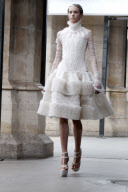 Alexander McQueen Runway during the Paris Fashion Week Fall/Winter 2012.