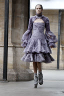Alexander McQueen Runway during the Paris Fashion Week Fall/Winter 2012.