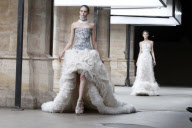 Alexander McQueen Runway during the Paris Fashion Week Fall/Winter 2012.