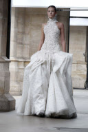 Alexander McQueen Runway during the Paris Fashion Week Fall/Winter 2012.
