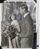 Queen Elizabeth (duchess Of York / Later The Queen Mother) (died 30/3/02) And King George Vi (then Duke Of York Prince Albert July 1925 The Duke And Duchess Of York At An Exhibition Of The New Film 'britain's Birthright ' At Shepherd's Bush Pavil