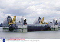River Thames Flood Barrier, Woolwich, London, Britain - 1994