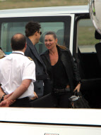 Kate Moss and Jamie Hince leave the Louis Vuitton Fashion Show in Paris
