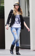 ESMEE DENTER OUT IN LONDON