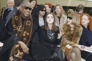 Celine Runway during the Paris Fashion Week Fall/Winter 2012.