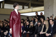 Celine Runway during the Paris Fashion Week Fall/Winter 2012.