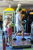 Naomi Watts and the Family have fun under the Sun
