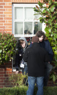 Squatters occupy the London home of Saif Al-Islam Gaddafi, Hampstead Garden Suburb, London, Britain - 10 Mar 2011