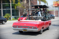 Chris Pine Shoots a Driving Scene