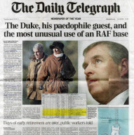 Jeffrey Epstein and Guests on a Pheasant Shoot with Prince Andrew, Sandringham, Norfolk, Britain - 08 Dec 2000