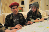 *EXCLUSIVE* Charlie Sheen : Covert Ops