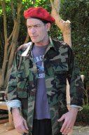 *EXCLUSIVE* Charlie Sheen : Covert Ops