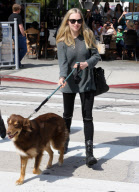 Amanda Seyfried Puppy Lunch Date