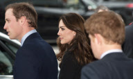 Royals at NZ High Commission to sign Book of Condolence, London, Britain - 25 Feb 2011