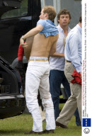 Prince William playing in the Chakravarty Cup Polo Match, Ham Polo Club, Richmond, Surrey, Britain - 14 Jun 2008.