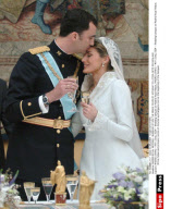 MADRID ROYAL WEDDING - MARRIAGE OF HRH THE PRINCE FELIPE OF ASTURIAS TO LETI
