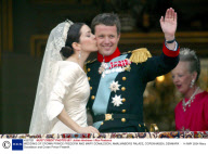 WEDDING OF CROWN PRINCE FREDERIK AND MARY DONALDSON, AMALIANBORG PALACE, COPENHAGEN, DENMARK  -  14 MAY 2004