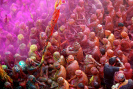 INDIA-MATHURA-HOLI