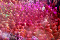INDIA-MATHURA-HOLI