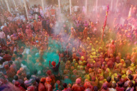 INDIA-MATHURA-HOLI