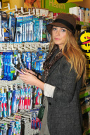 Blake Lively Stops On the Way to a Photo Shoot for a Couple REACH Toothbrushes and Nail Polish