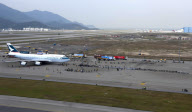 CHINA-HONG KONG-AIRCRAFT PULL EVENT (CN)