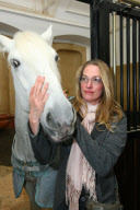 Tatjana Patitz: Privatbesuch der Spanischen Hofreitschule