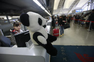 JAPAN-OSAKA-AIRPORT-EVACUATION