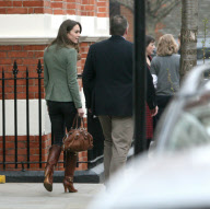 *EXCLUSIVE*  Kate Middleton seen leaving Cadogan Hall in Knightsbridge