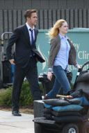 *EXCLUSIVE* George Clooney Directs Ryan Gosling & Evan Rachel Wood in Ann Arbor, MI