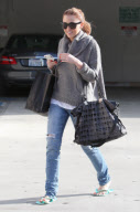 Miley Cyrus spending time with her family