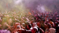 INDIA-VRINDAVAN-HOLI FESTIVAL