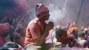 INDIA-VRINDAVAN-HOLI FESTIVAL