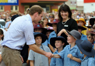 AUSTRALIA-KERANG-BRITAIN-PRINCE WILLIAM
