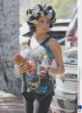 Katie Price out and about in Malibu Cross Creek, Los Angeles, America - 27 Mar 2009