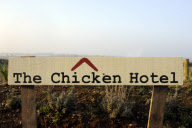 Chicken Hotel, where owners leave their chickens when they go on holiday, Helston, Cornwall, Britain - 16 Mar 2011