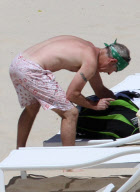 EXCLUSIVE... Bad-Boy Tennis Legend John McEnore Enjoys St. Bart's