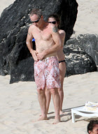EXCLUSIVE... Exclusive... John McEnroe Gets Sun Block Help From Ava