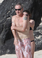 EXCLUSIVE... Exclusive... John McEnroe Gets Sun Block Help From Ava